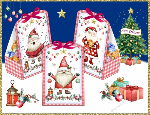 Santa Treat Boxes