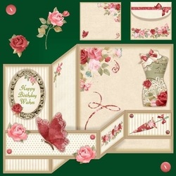 Roses & Butterflies Tailored For You ZFold Card