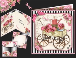 Rustic Flower Cart