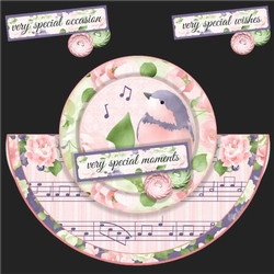 Bird Song Rocker Card
