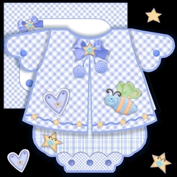 Baby Boy Matinée Romper Suit