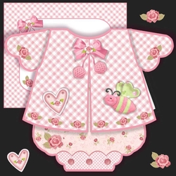 Baby Girl Matinée Romper Suit 