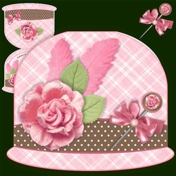 Cloche Hat Card