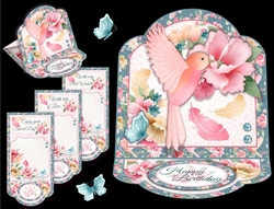 Blossoming Wings Easel Card