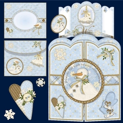 Warm Winter Wishes Gatefold Card