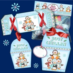 Just Chillin Penguins Christmas Boxes