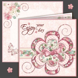 Layered Flower With Swirls