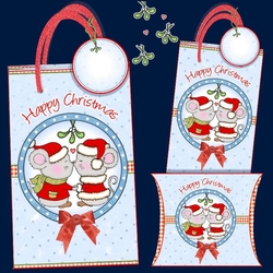 A Sweet Christmas Kiss Gift Bags