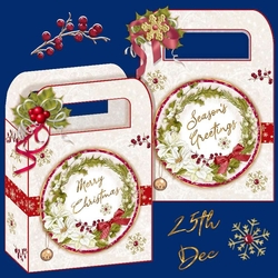 Christmas Wreath Gift Bags