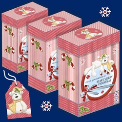 Beary Merry Christmas Gift Boxes