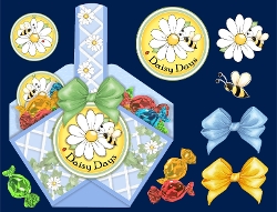 Daisy Days Gift Basket