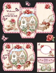 Welcome To Your New Home 4 Fold Card