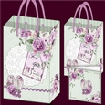 Floral Heart and Tag Gift Bags