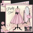 Party Time Dress Card