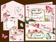 Butterflies and Birds Pocket Card