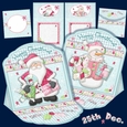 Santa & Snowman Mini Easel Cards