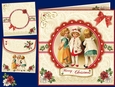 Vintage Girls Topper Card