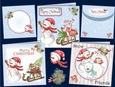 Snowmen Sleigh & Friends Quick Cards Set