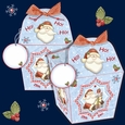 Santa With Presents Gift Boxes
