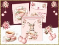 Hoppy Christmas Teabag Holder & Wrappers