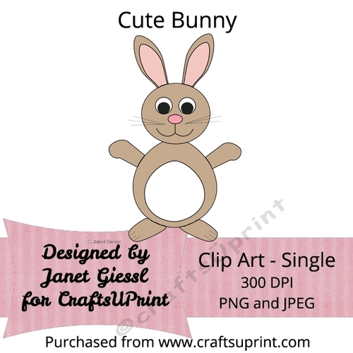 Cute Bunny Clip Art