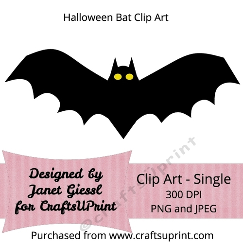 Halloween Bat Clip Art
