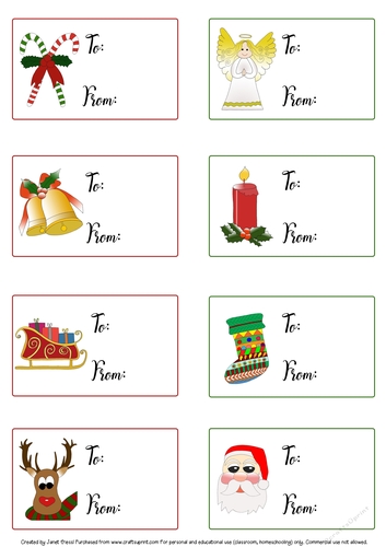Christmas Gift Tags