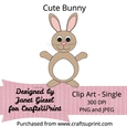 Cute Bunny Clip Art