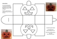 Halloween Pumpkin Gift Box - Black and White