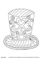 Leprechaun Hat Coloring Page/Digi Stamp