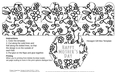 Mothers Day Coloring Hexagon Gift Box 
