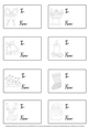 Christmas Coloring Gift Tags
