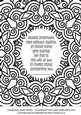 Gratitude Bible Verse Coloring Page/Digi Stamp 1