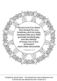 Gratitude Bible Verse Coloring Page/Digi Stamp 6