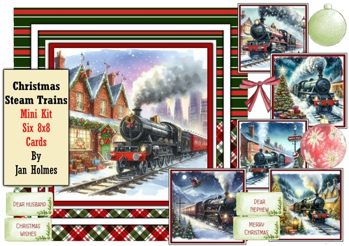 British Steam Trains at Christmas