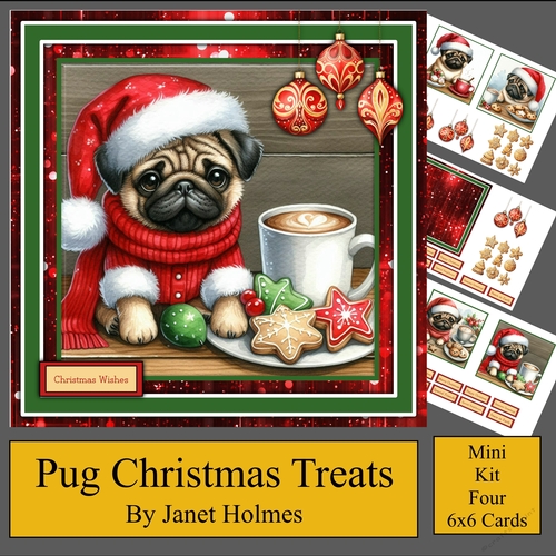 Pug Christmas Treats