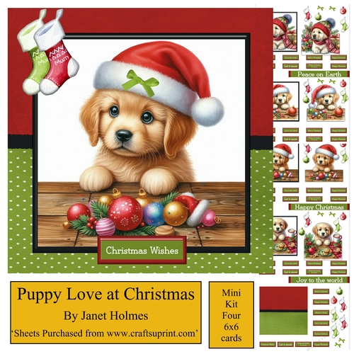 Puppy Love at Christmas