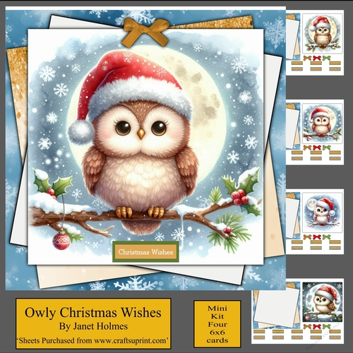 Owly Christmas Wishes