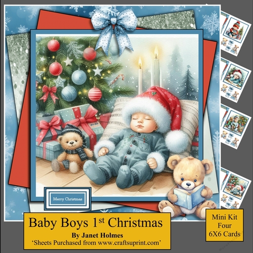 Baby boys first Christmas