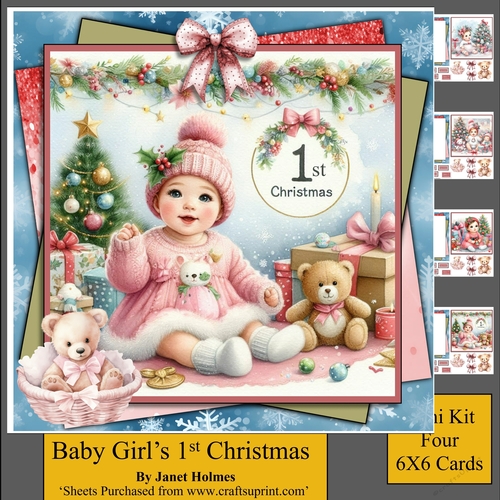 Baby Girls first Christmas