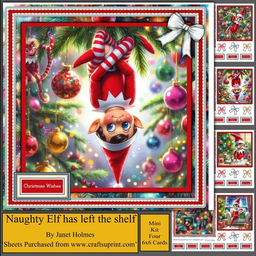 Naughty Elf has left the shelf