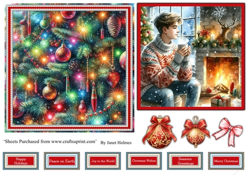 Teenagers Christmas male 2