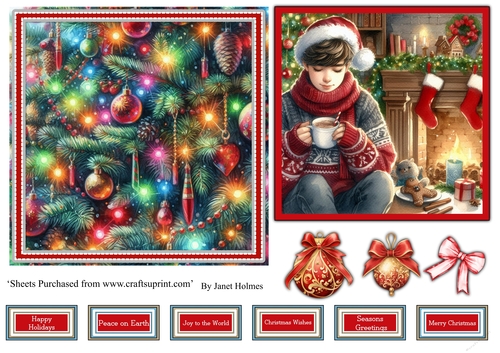 Teenagers Christmas male 3