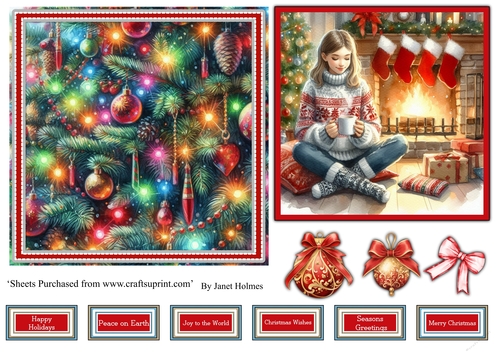 Teenagers Christmas female 1