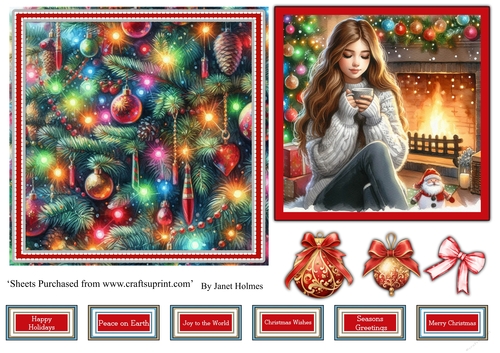 Teenagers Christmas female 4