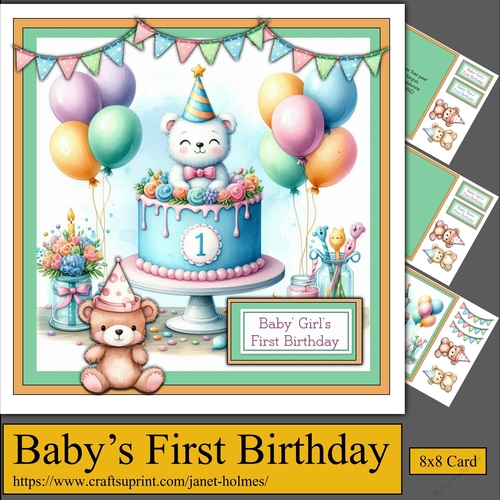 Babys first Birthday (unisex)
