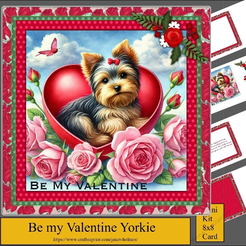 Be my Valentine (Yorkie)