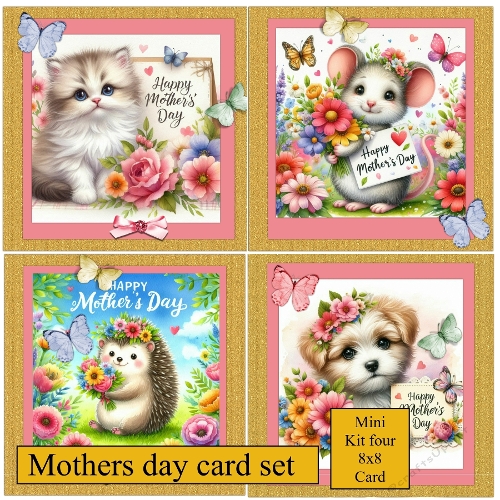 mothers day card kit