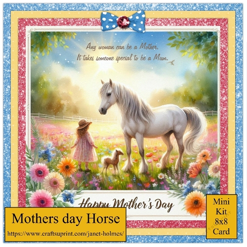 Mother day Horse