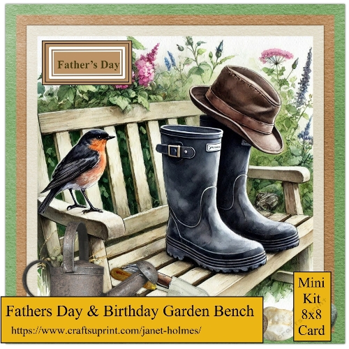 Fathers Day & Birthday Garden Bench